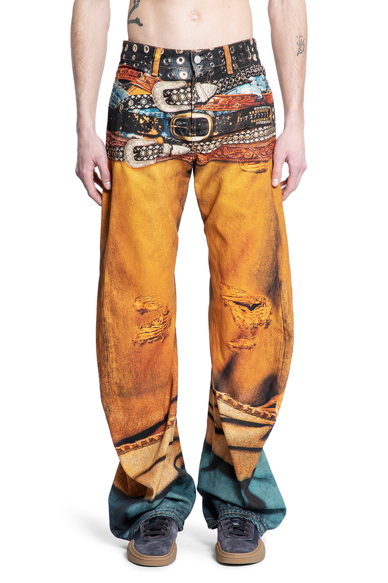 ACNE STUDIOS MAN ORANGE JEANS