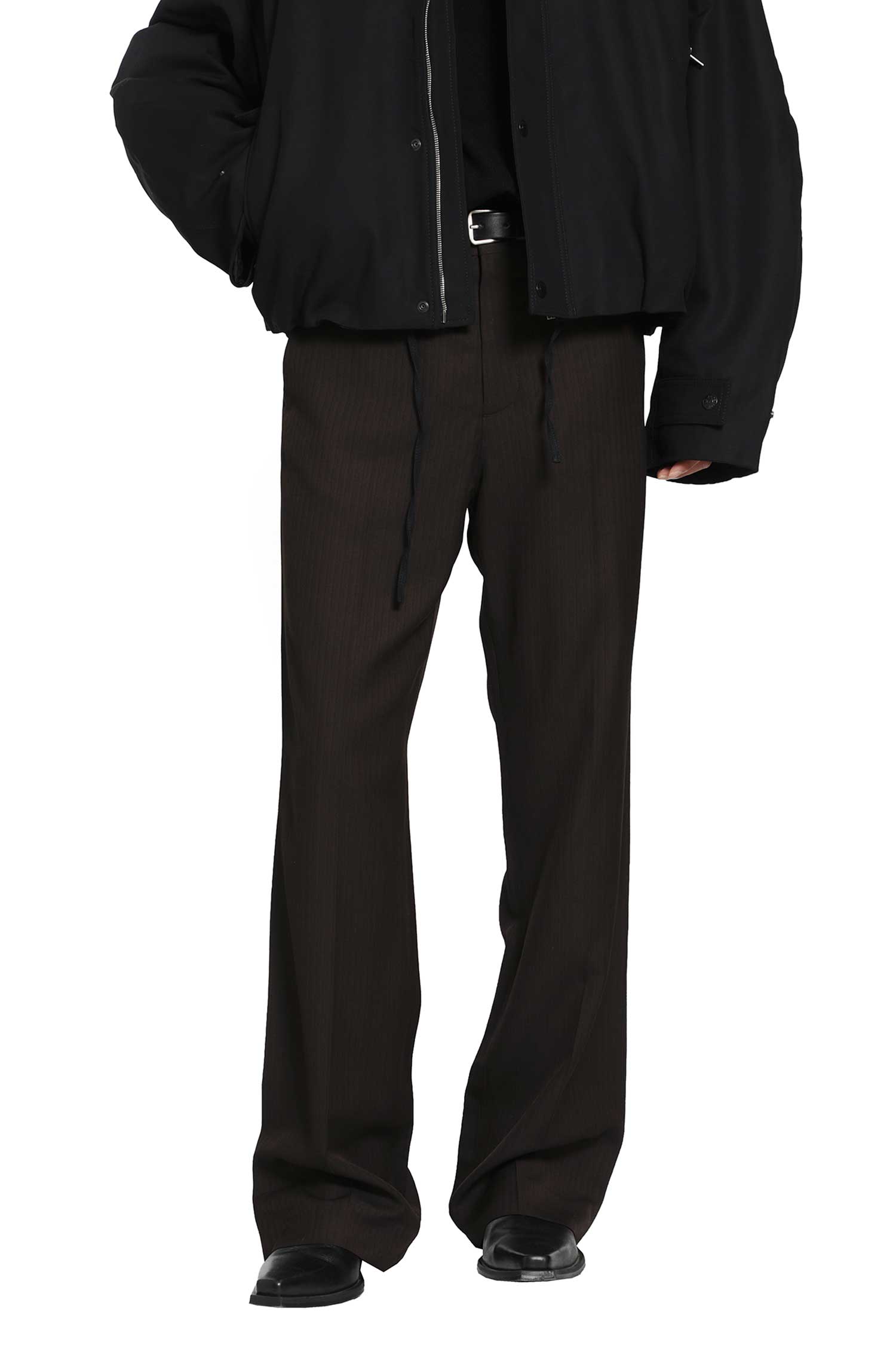 Tailored Herringbone Trousers