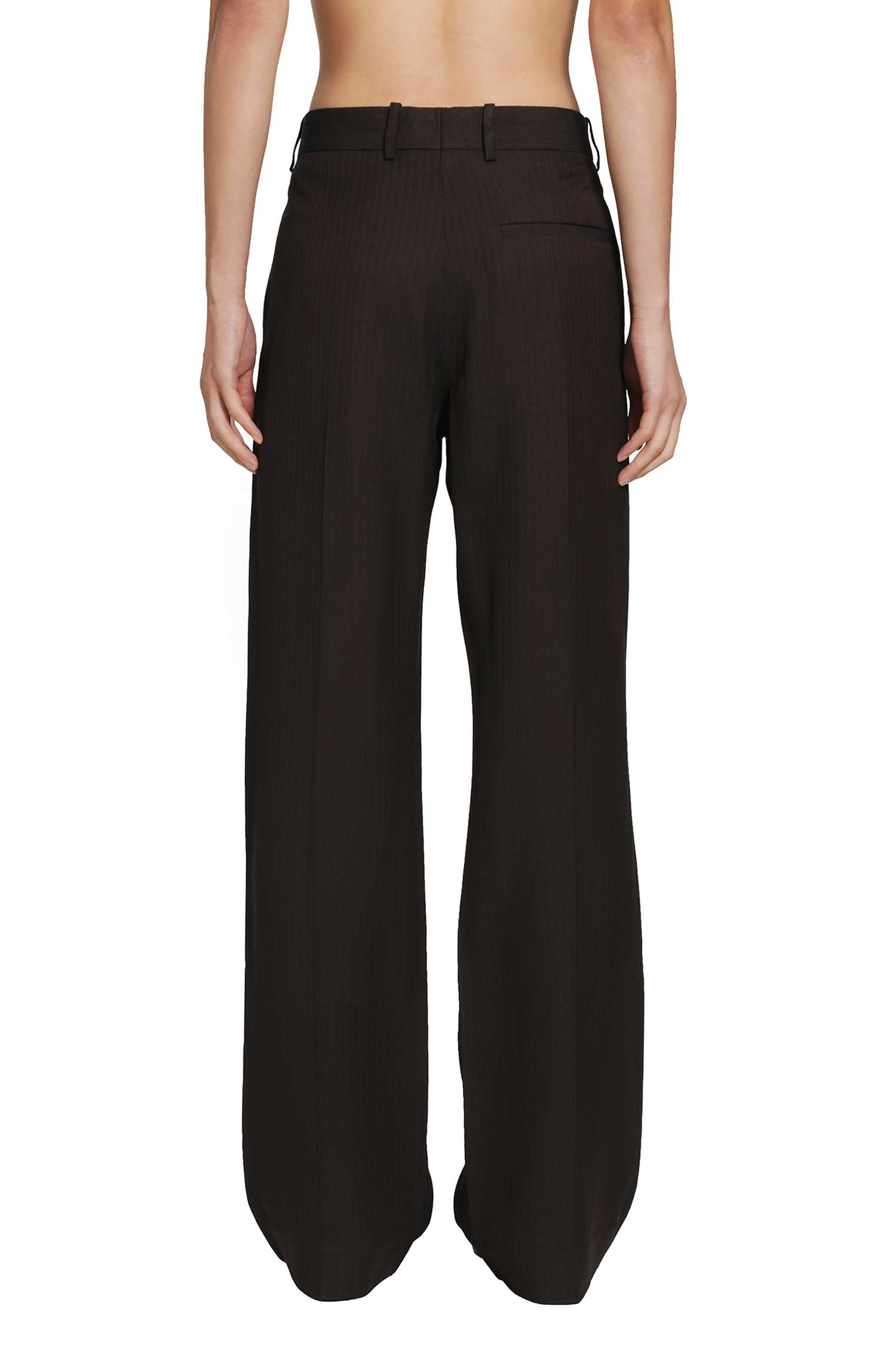 Tailored Herringbone Trousers