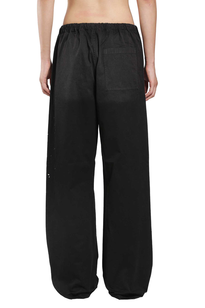 ACNE STUDIOS Washed Cotton Drawstring Trousers man