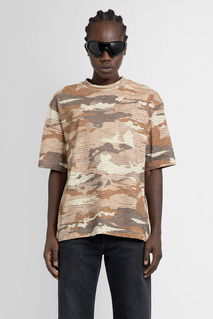 ACNE STUDIOS MAN BEIGE T-SHIRTS