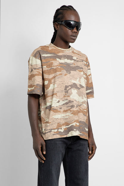 ACNE STUDIOS MAN BEIGE T-SHIRTS