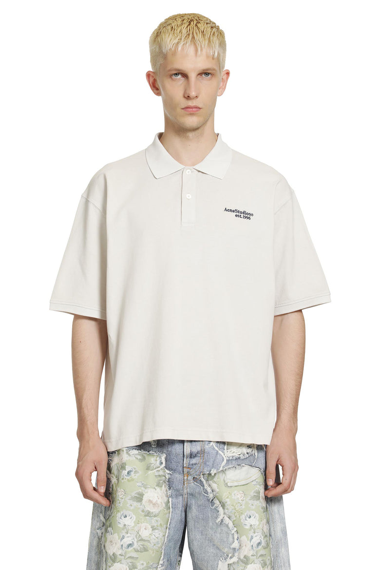 
              ACNE STUDIOS Washed Logo Polo man
            
