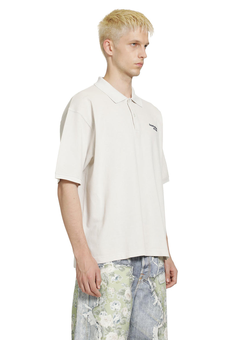 
              ACNE STUDIOS Washed Logo Polo man
            