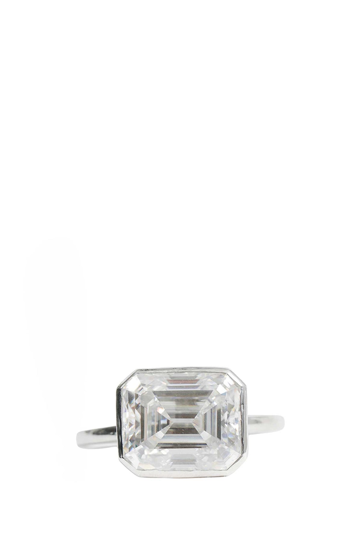 Moissanite Blade Ring L