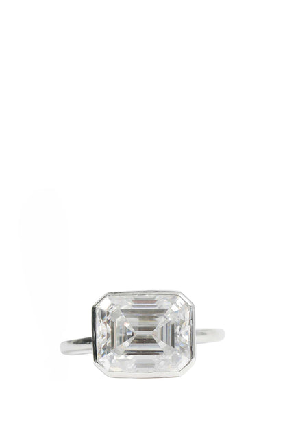Moissanite Blade Ring L