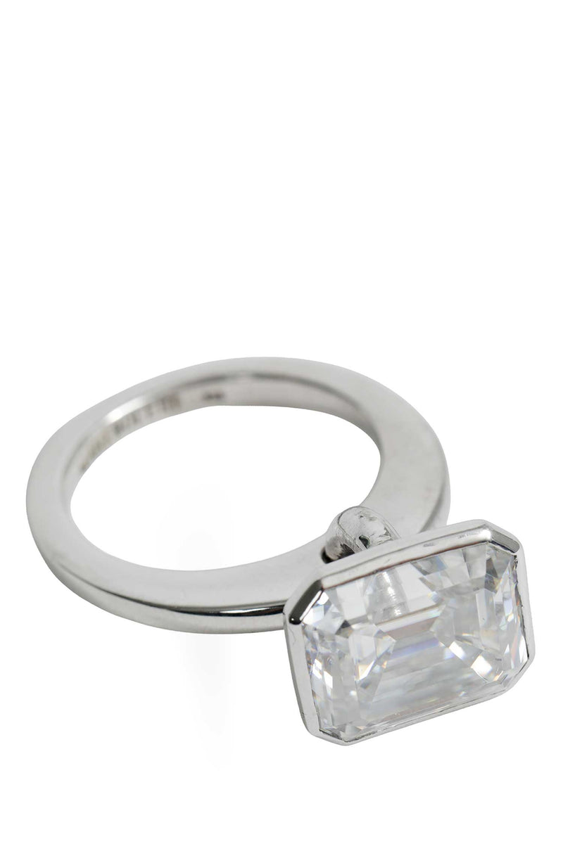 ALAN CROCETTI Moissanite Blade Ring L unisex