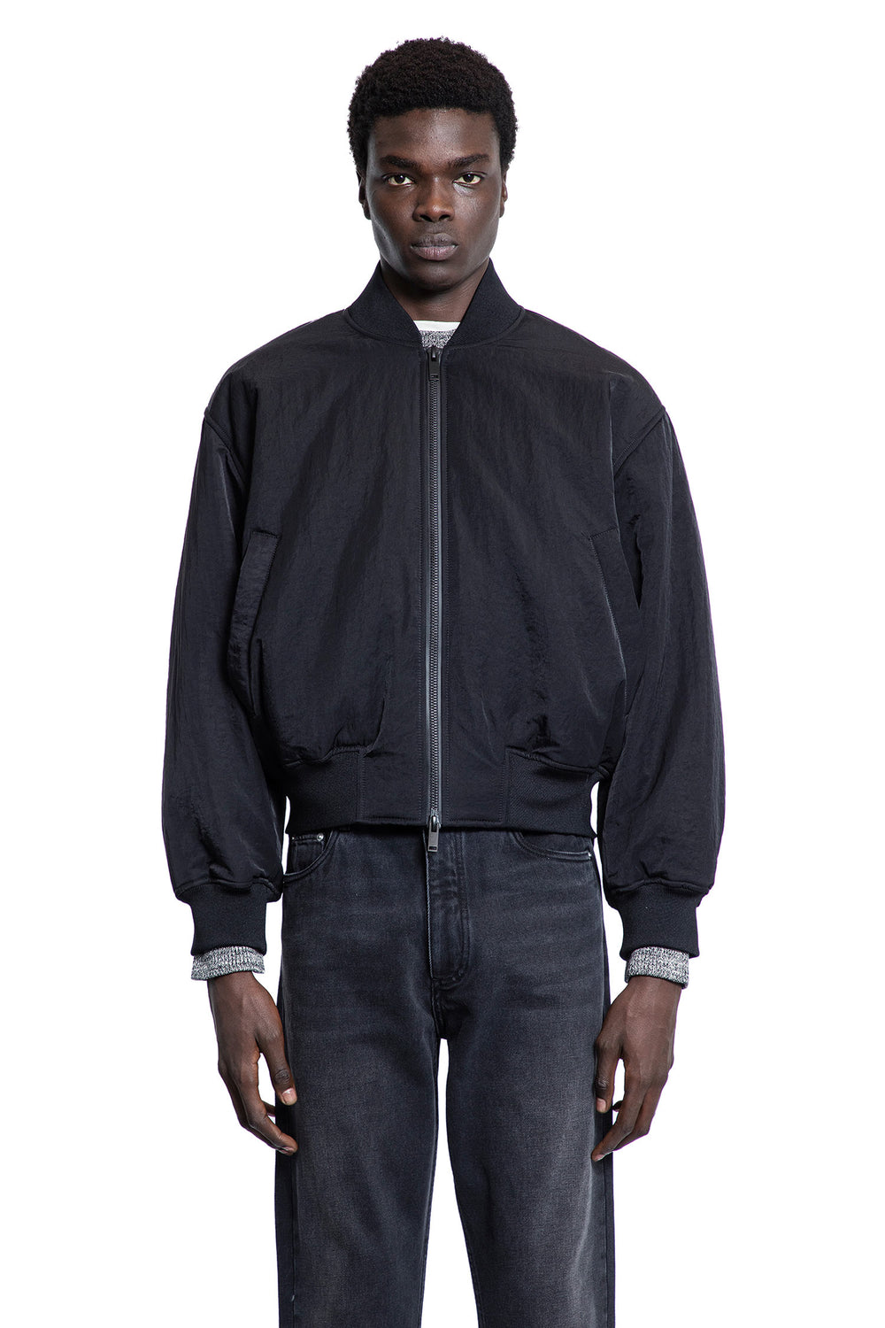 STUDIO NICHOLSON MAN BLACK JACKETS