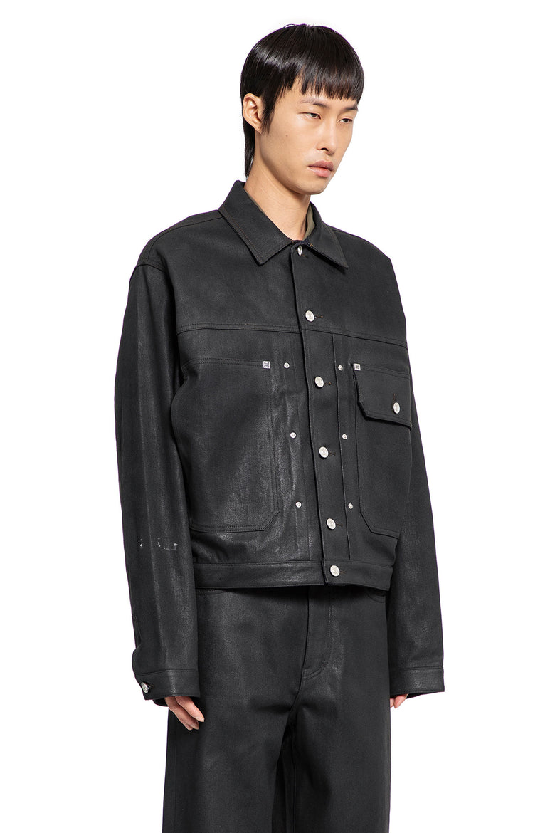 GIVENCHY MAN BLACK JACKETS