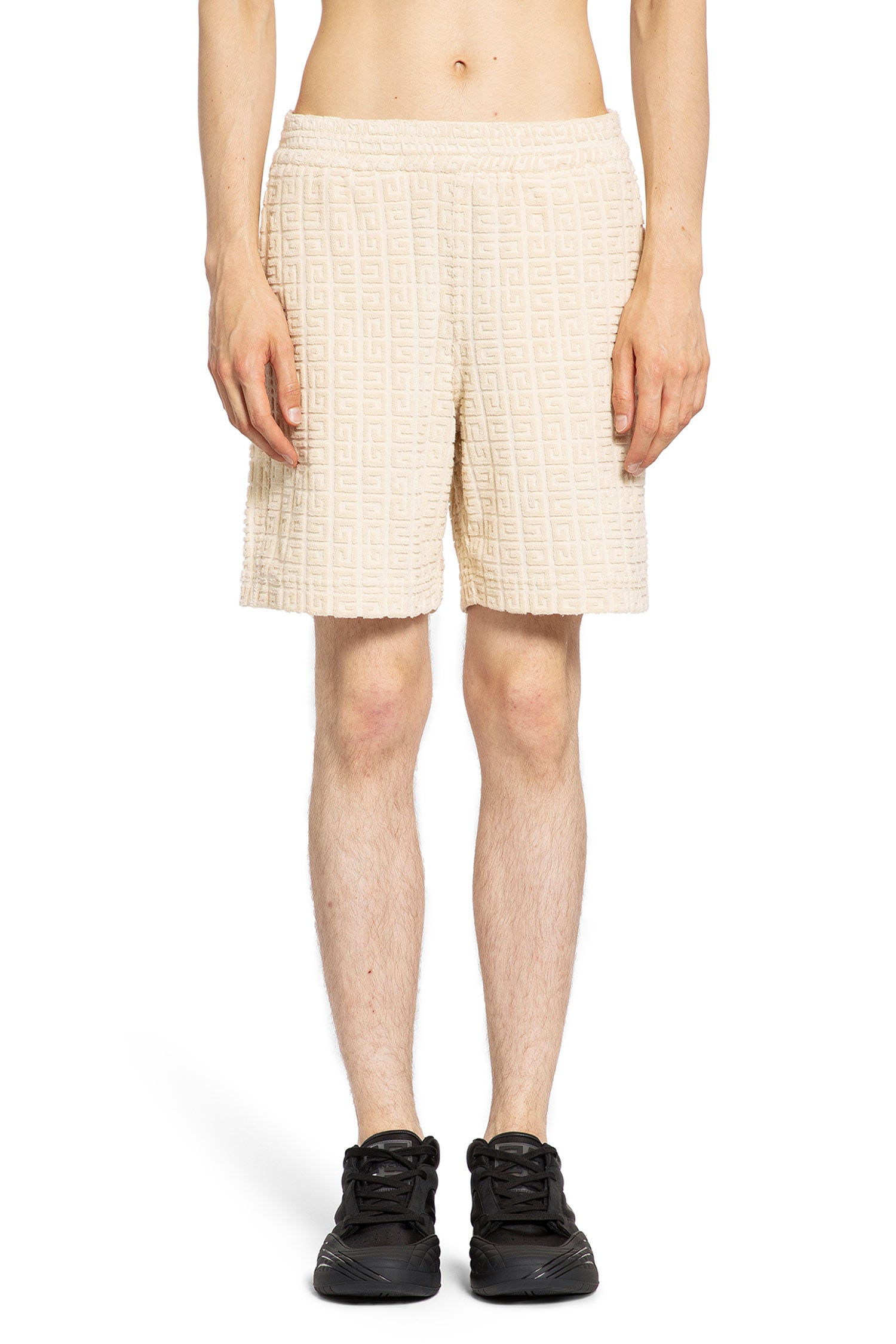 GIVENCHY MAN OFF-WHITE SHORTS