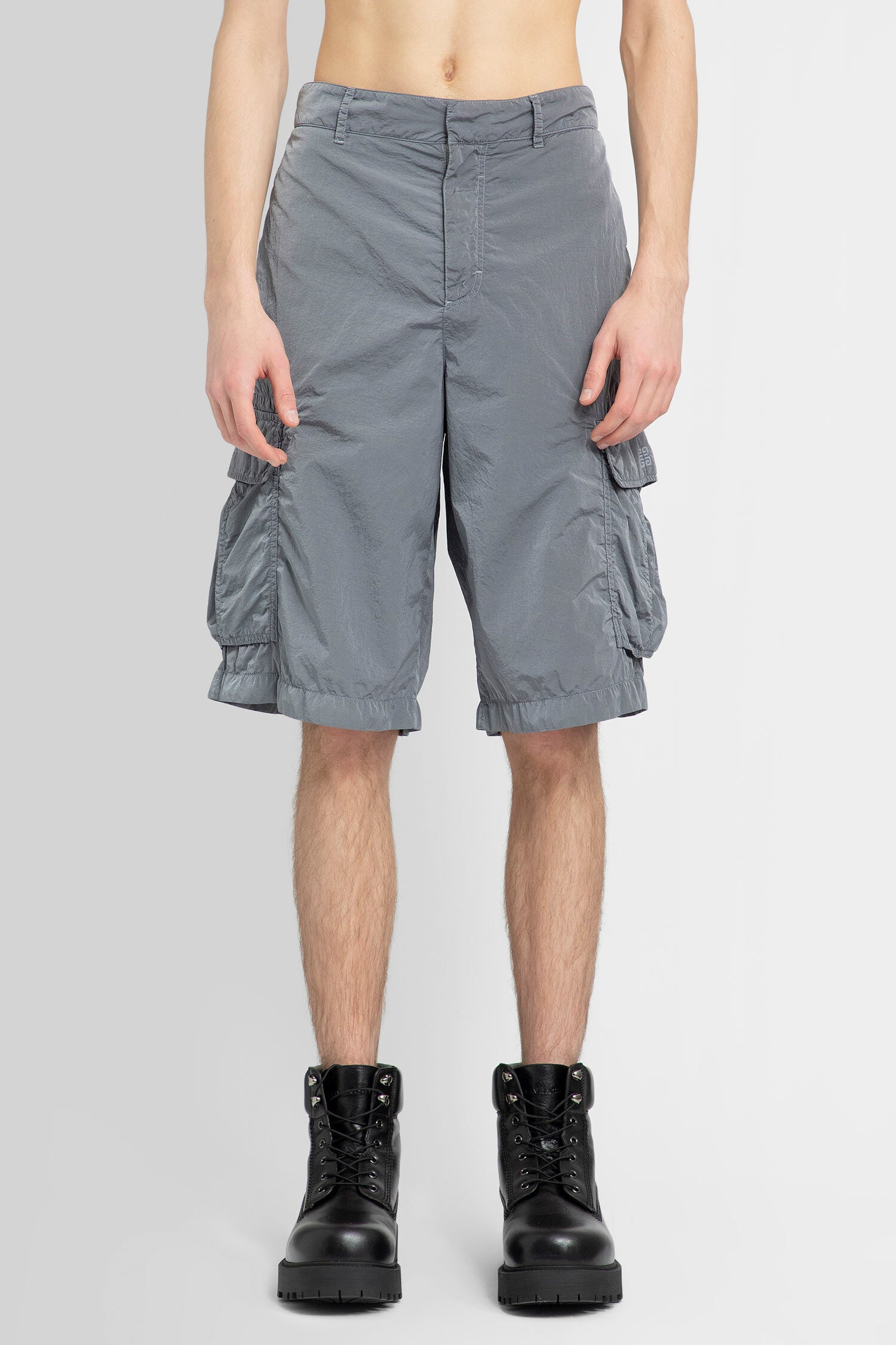 GIVENCHY MAN GREY SHORTS & SKIRTS