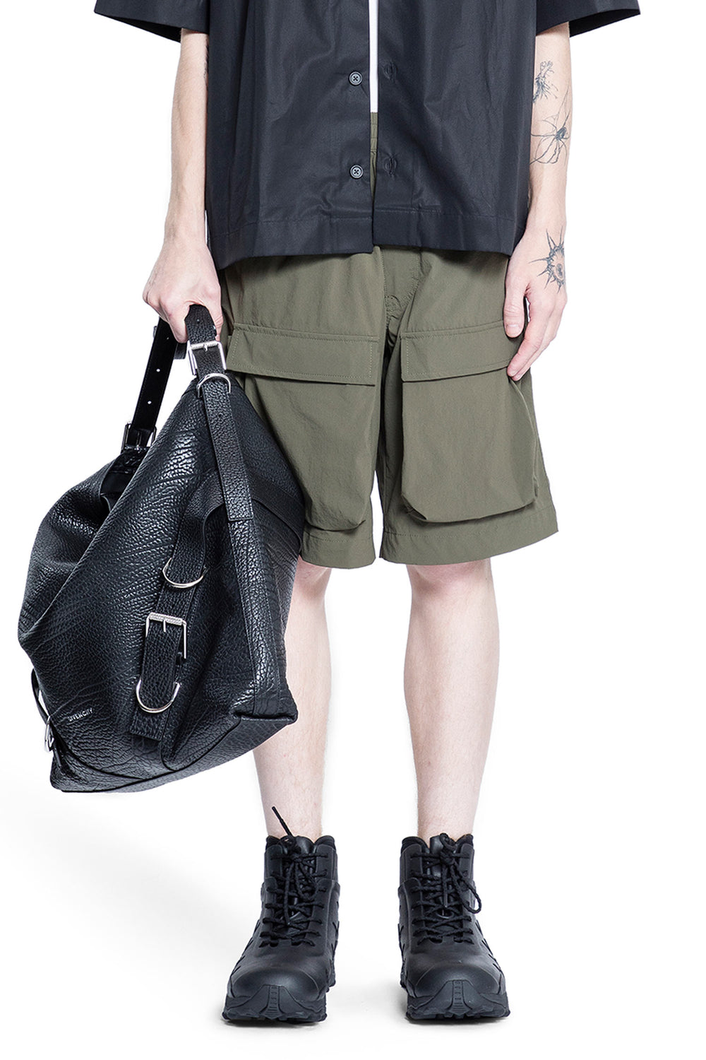 GIVENCHY MAN GREEN SHORTS & SKIRTS