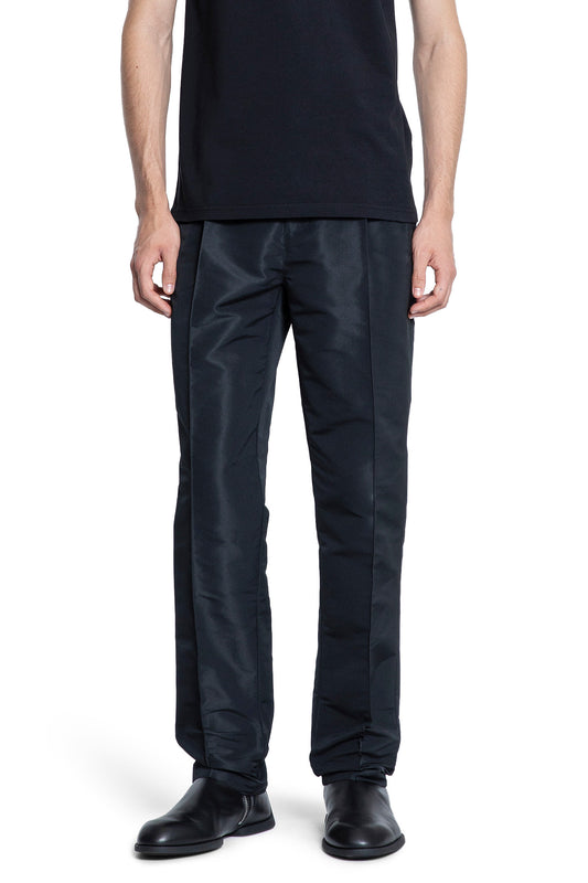 Stitched Pleat Nylon Trousers - Antonioli.eu