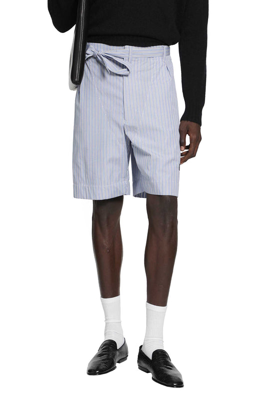 Striped Bermuda Shorts