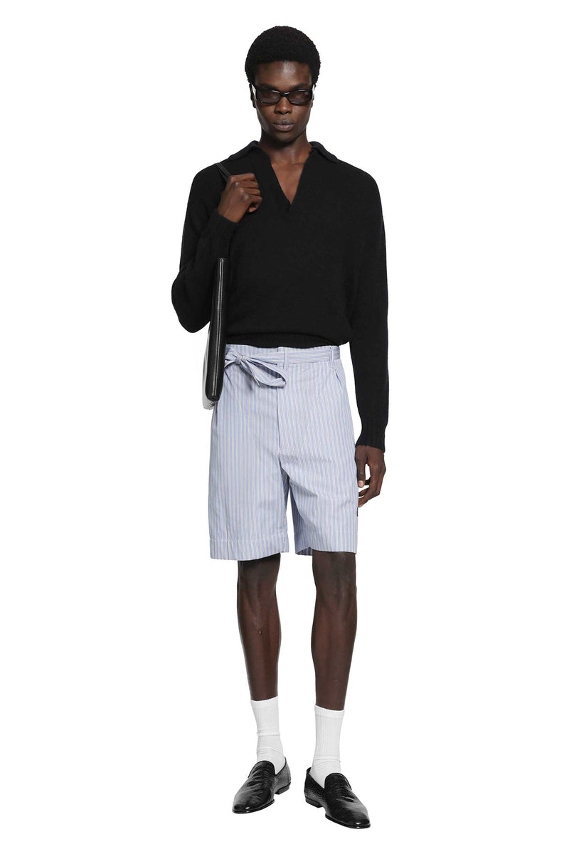 GIVENCHY Striped Bermuda Shorts man
