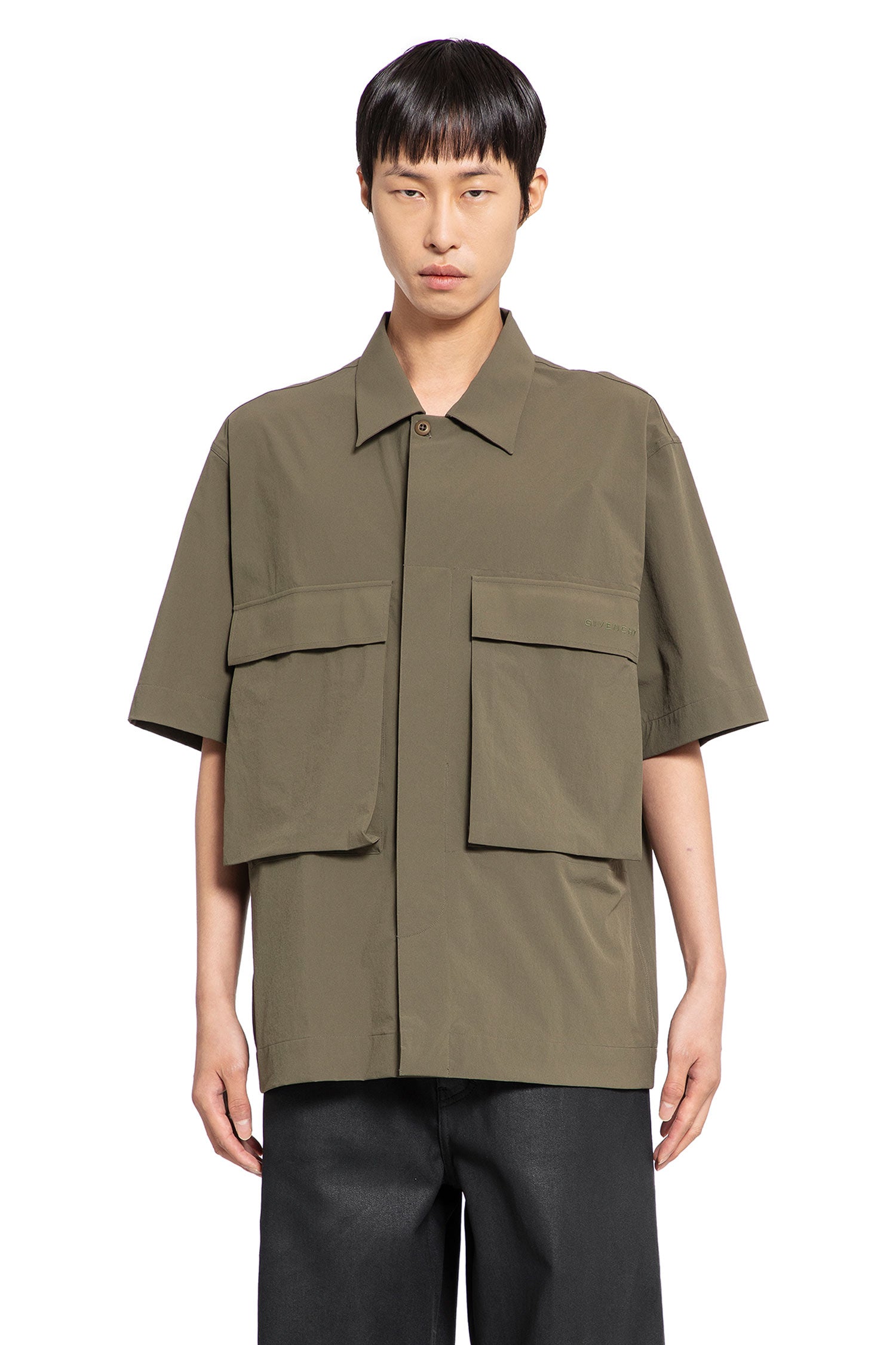 GIVENCHY MAN GREEN SHIRTS