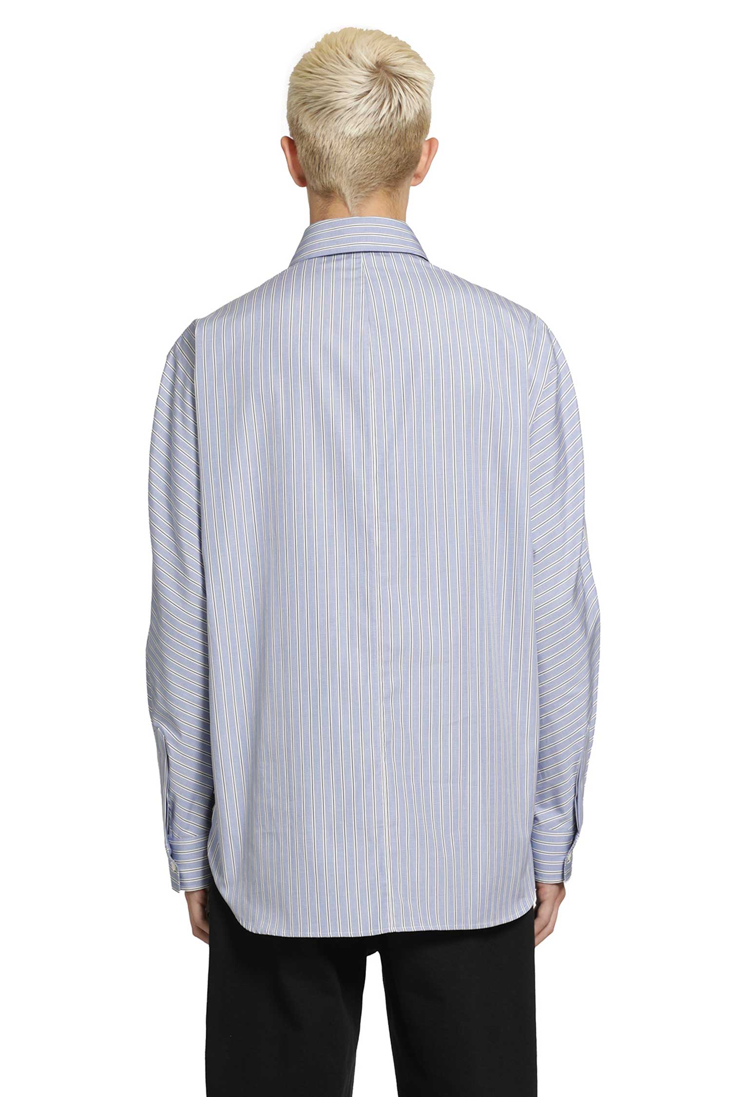 GIVENCHY Pinstriped Shirt in Cotton Poplin man