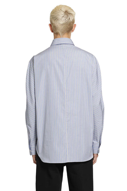 Pinstriped Shirt in Cotton Poplin