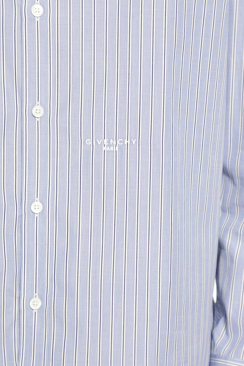 GIVENCHY Pinstriped Shirt in Cotton Poplin man