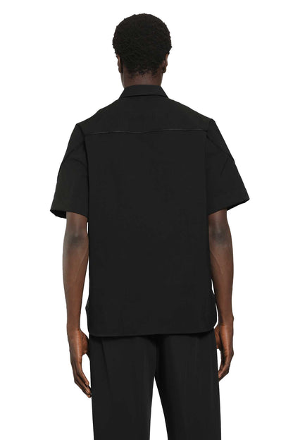 Couture Seam Zip-Up Shirt