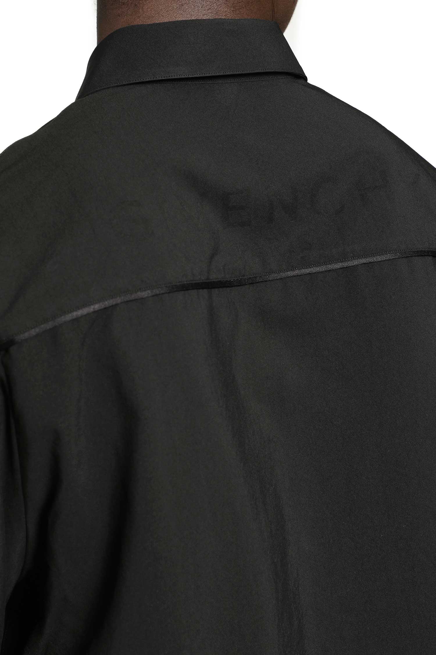 GIVENCHY Couture Seam Zip-Up Shirt man