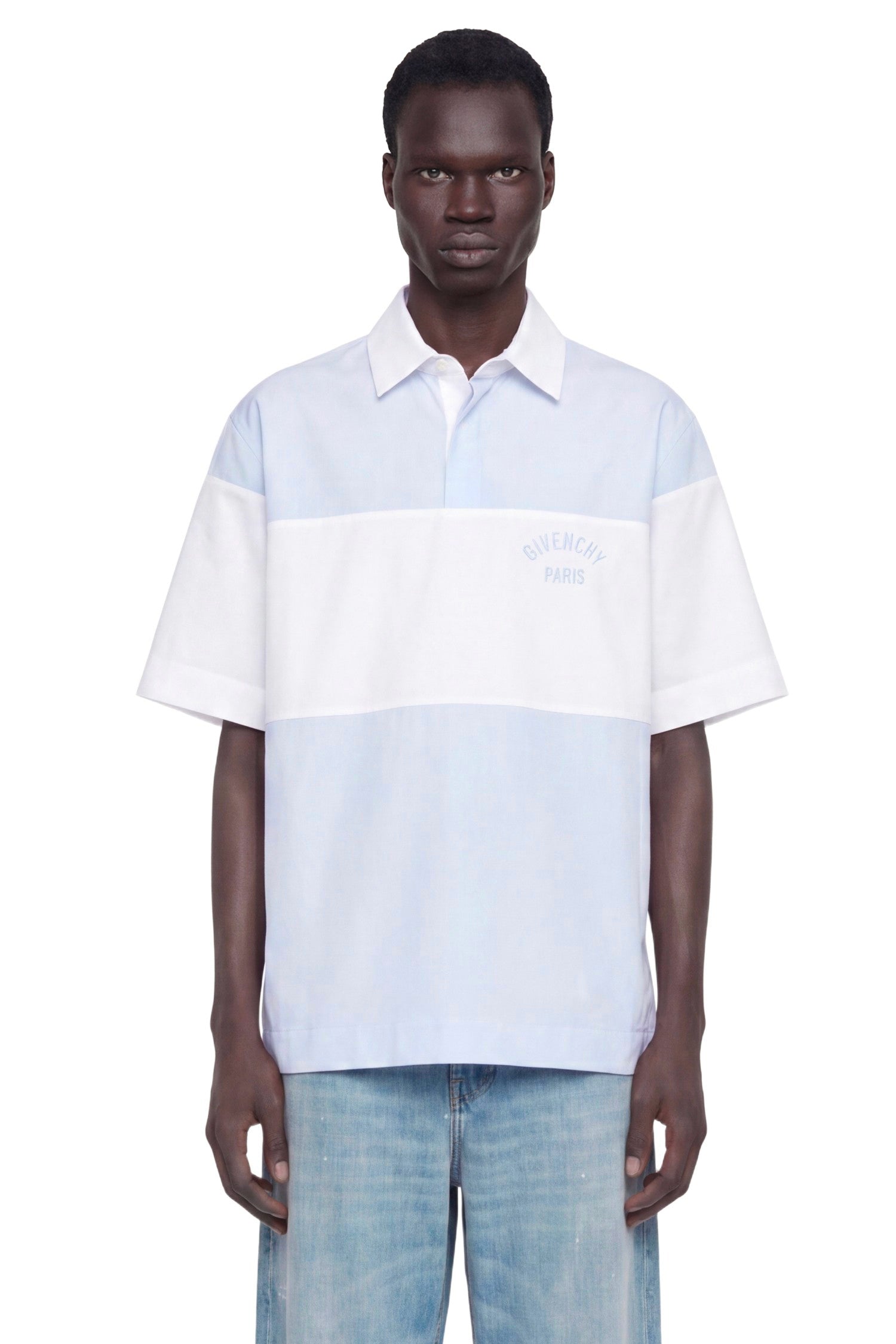 Striped Givenchy Paris Polo Shirt