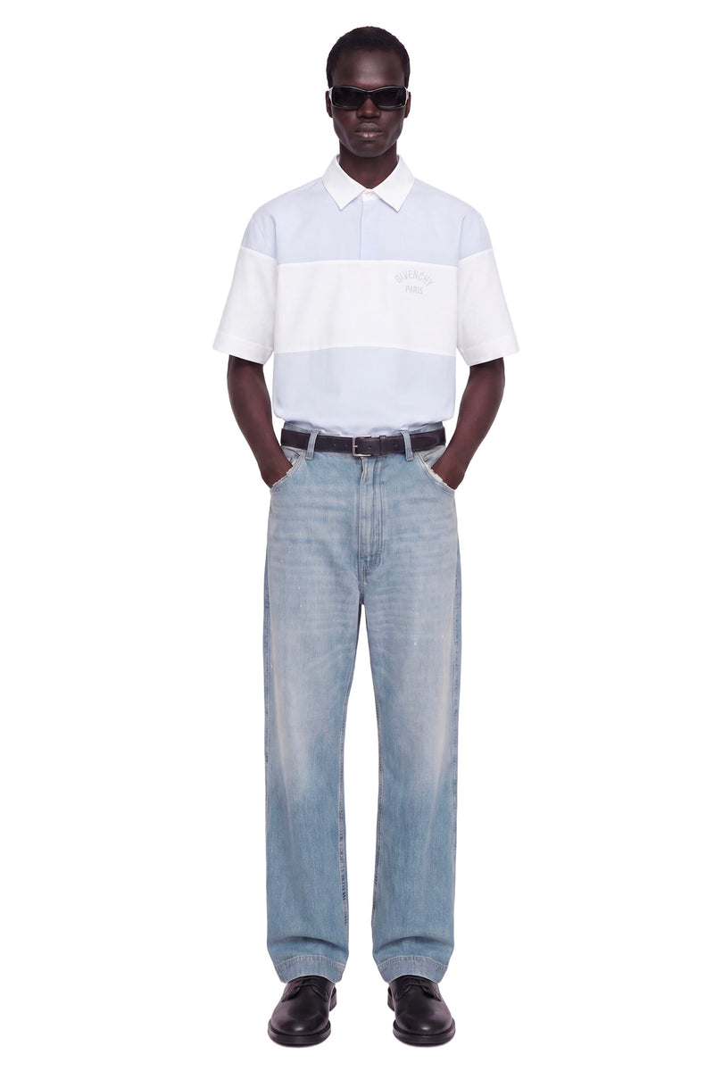 GIVENCHY Striped Givenchy Paris Polo Shirt man
