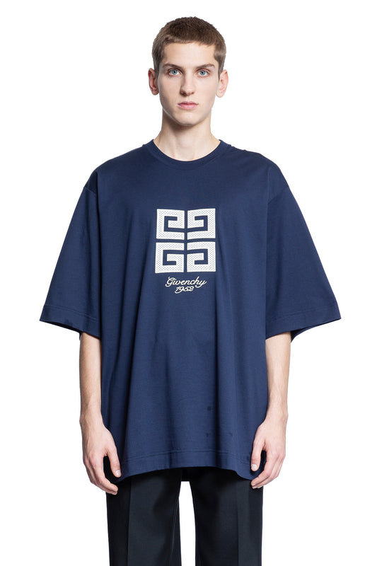 GIVENCHY MAN BLUE T-SHIRTS & TANK TOPS