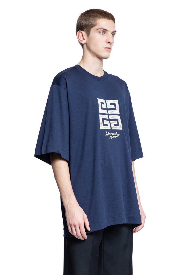 GIVENCHY MAN BLUE T-SHIRTS & TANK TOPS