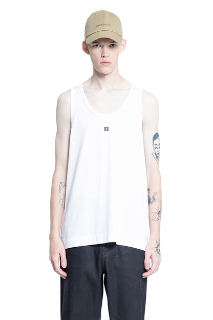 Antonioli GIVENCHY MAN WHITE T-SHIRTS & TANK TOPS