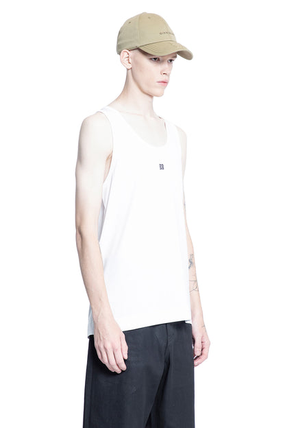 GIVENCHY MAN WHITE T-SHIRTS & TANK TOPS