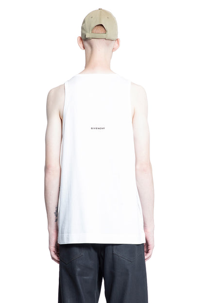 GIVENCHY MAN WHITE T-SHIRTS & TANK TOPS