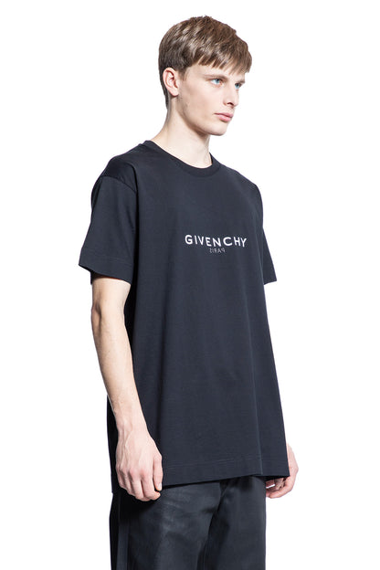 GIVENCHY MAN BLACK T-SHIRTS & TANK TOPS