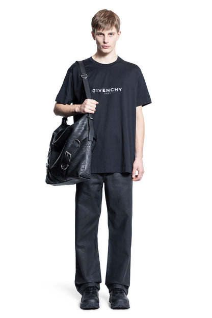 GIVENCHY MAN BLACK T-SHIRTS & TANK TOPS