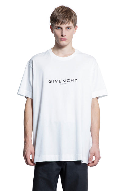 GIVENCHY MAN WHITE T-SHIRTS & TANK TOPS