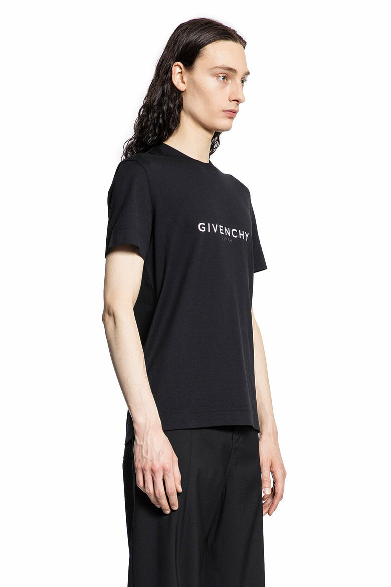 GIVENCHY MAN BLACK T-SHIRTS & TANK TOPS