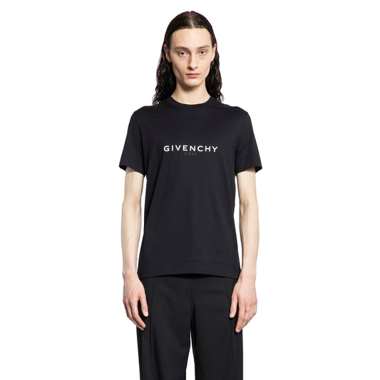 GIVENCHY MAN BLACK T-SHIRTS & TANK TOPS