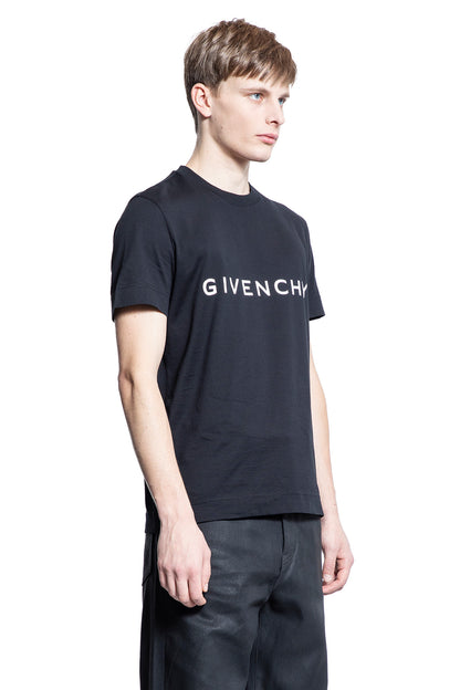 GIVENCHY MAN BLACK T-SHIRTS & TANK TOPS