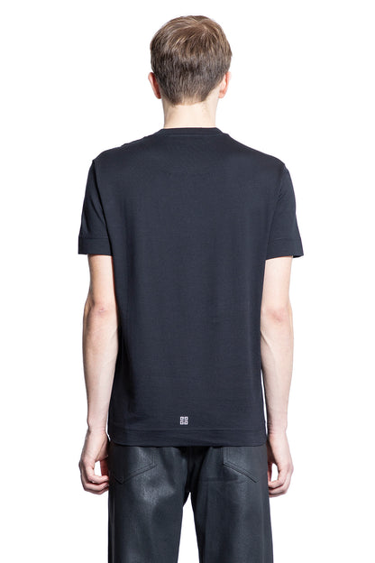 GIVENCHY MAN BLACK T-SHIRTS & TANK TOPS