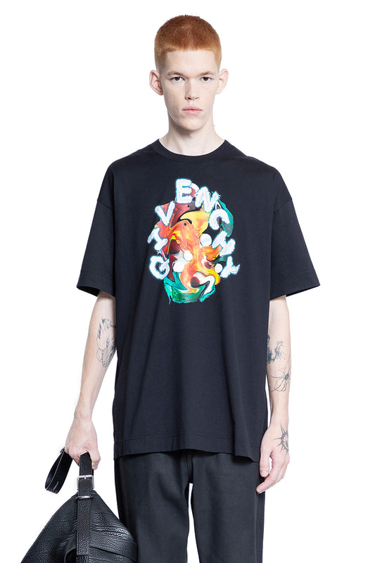 GIVENCHY MAN BLACK T-SHIRTS & TANK TOPS