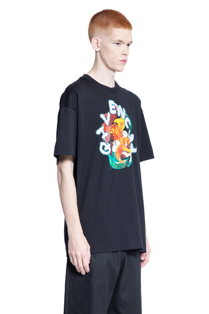 GIVENCHY MAN BLACK T-SHIRTS & TANK TOPS