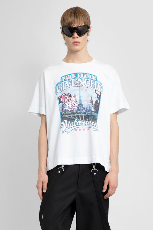 GIVENCHY MAN WHITE T-SHIRTS & TANK TOPS