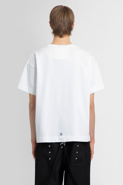 GIVENCHY MAN WHITE T-SHIRTS & TANK TOPS