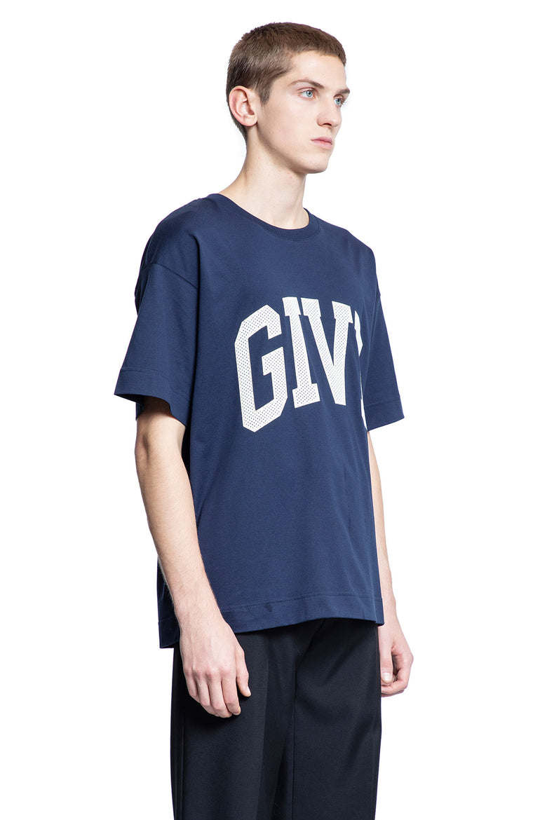 GIVENCHY MAN BLUE T-SHIRTS & TANK TOPS