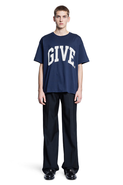 GIVENCHY MAN BLUE T-SHIRTS & TANK TOPS