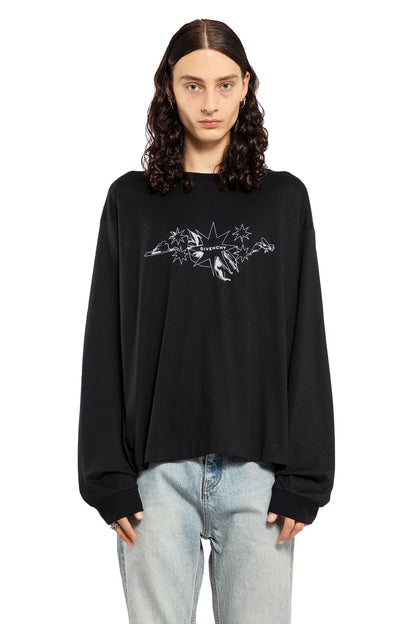 Antonioli GIVENCHY MAN BLACK T-SHIRTS & TANK TOPS