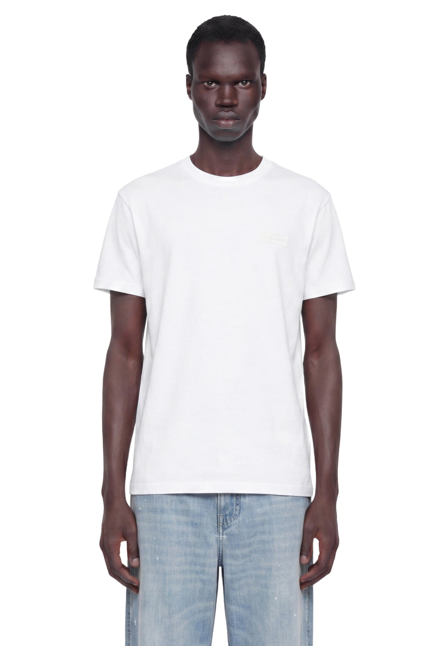 GIVENCHY Logo Patch Crewneck T-Shirt man