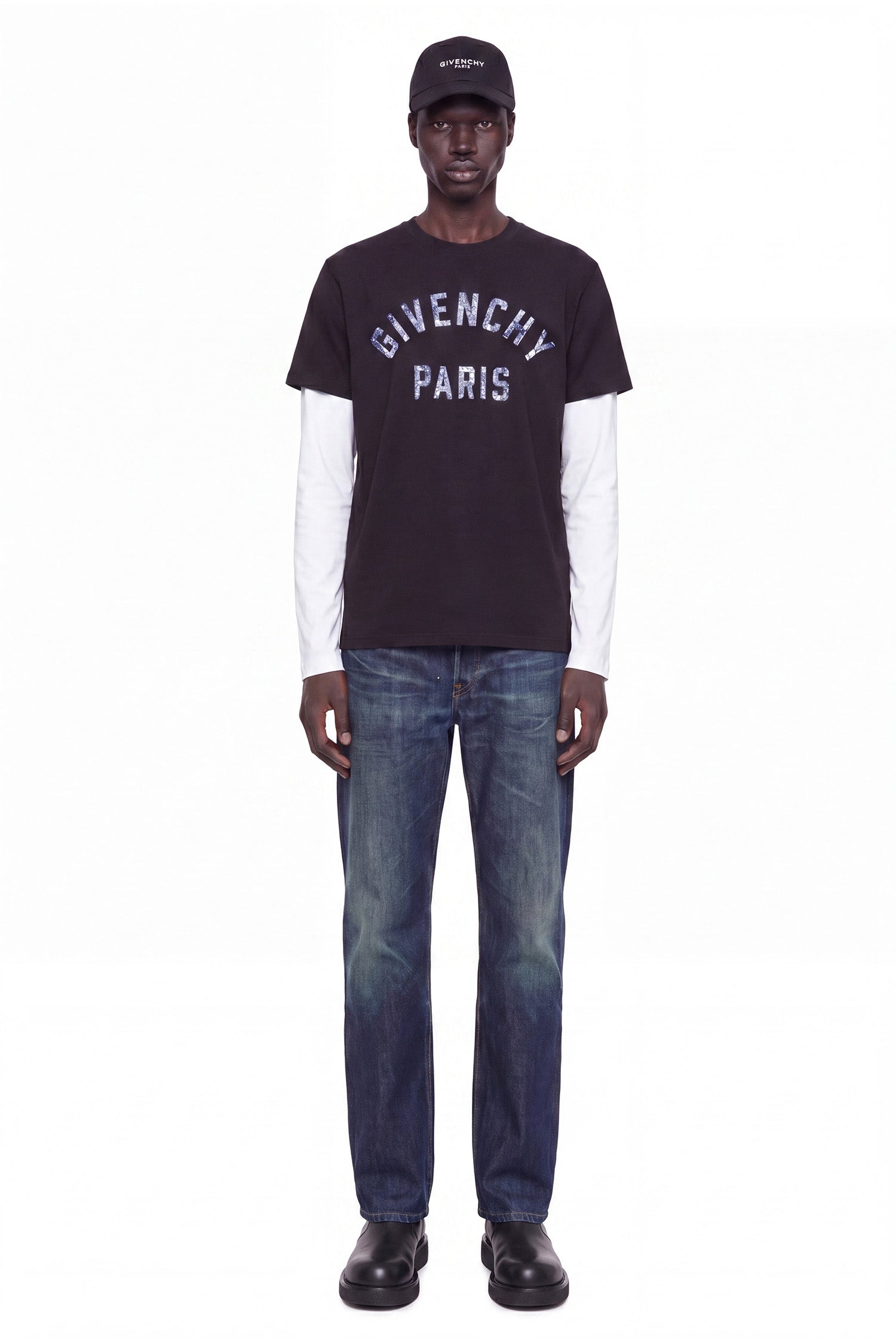 GIVENCHY Front Graphic Logo T-Shirt man