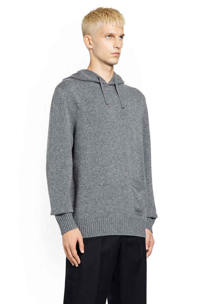 GIVENCHY MAN GREY KNITWEAR
