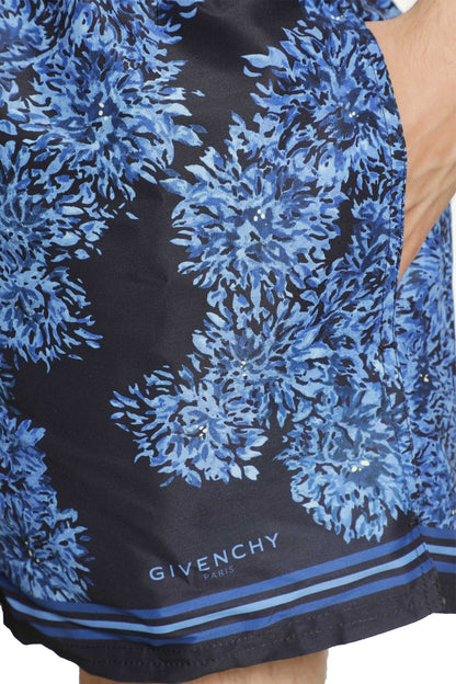 Swim shorts with Pompom print